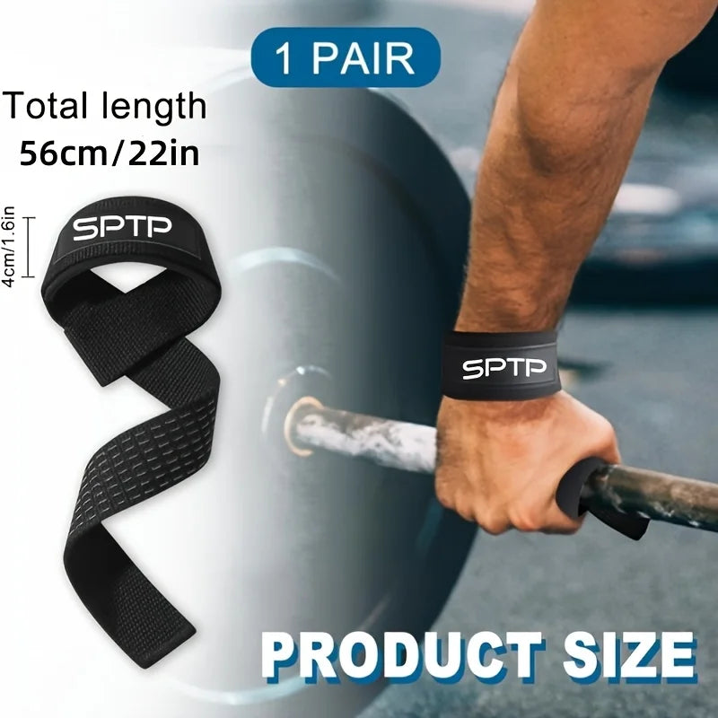 Straps de Levantamiento Antideslizantes para Gimnasio – Pack de 2