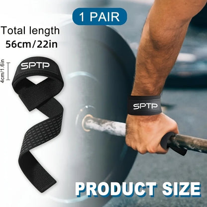 Straps de Levantamiento Antideslizantes para Gimnasio – Pack de 2