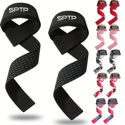 Straps de Levantamiento Antideslizantes para Gimnasio – Pack de 2